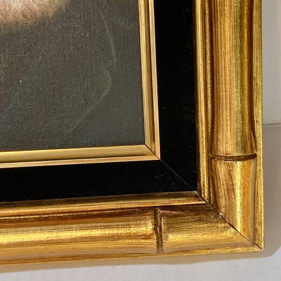 Vtg Lee Young Sea Captain Framed Oil Painting Canvas Beautiful Signed Nautical - Picture 7 of 16